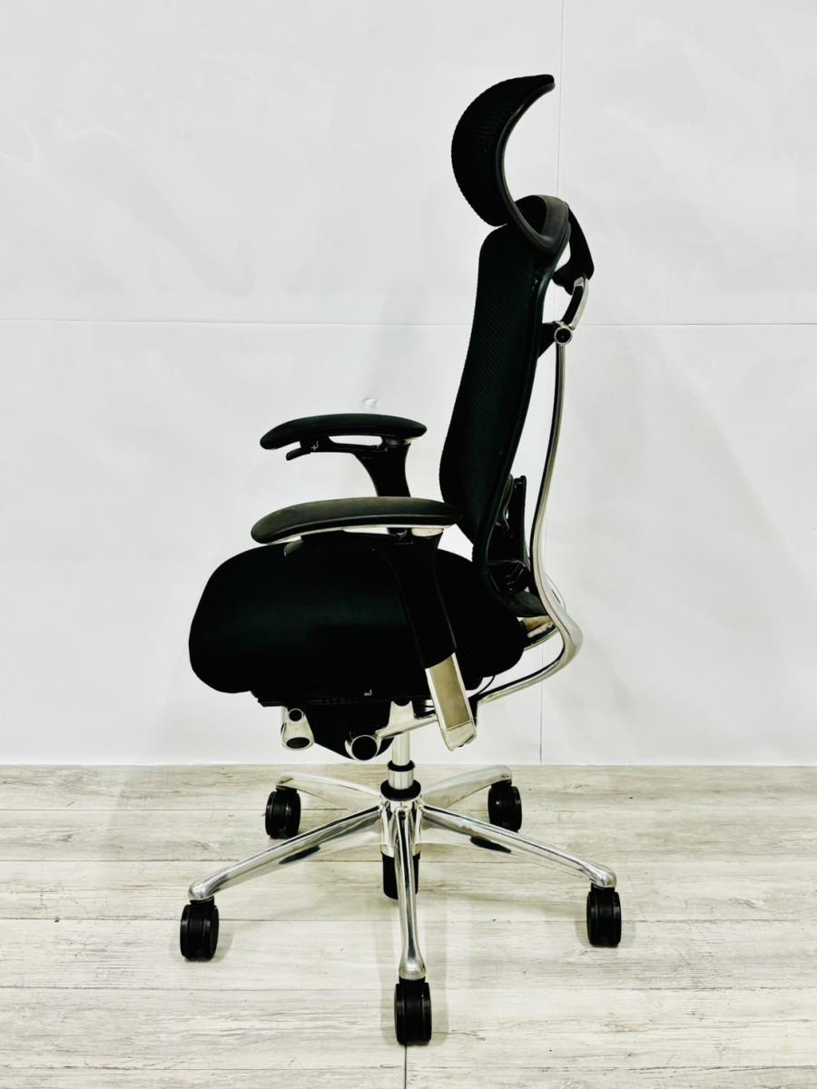 okamura Contessa オカムラ コンテッサ CM32AB ハイバック 中古】コンテッサチェア CM32AB N オカムラ/okamura 肘付ハイバック