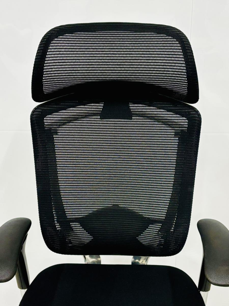 中古】コンテッサチェア CM32AB N オカムラ/okamura 肘付ハイバック