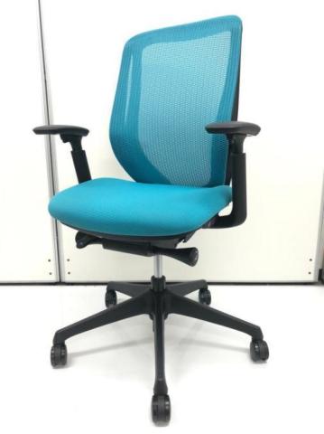 【中古】シルフィーメッシュ  オカムラ（okamura） 肘付ハイバックチェア