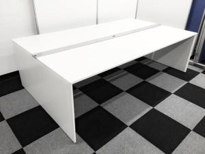 【フリアド】W2400サイズ(ホワイト天板)|オカムラ(okamura)|フリーウェイ|推奨:4名用~【倉庫在庫品】 【中古】【オフィス家具】オフィスバスターズ 東大阪店