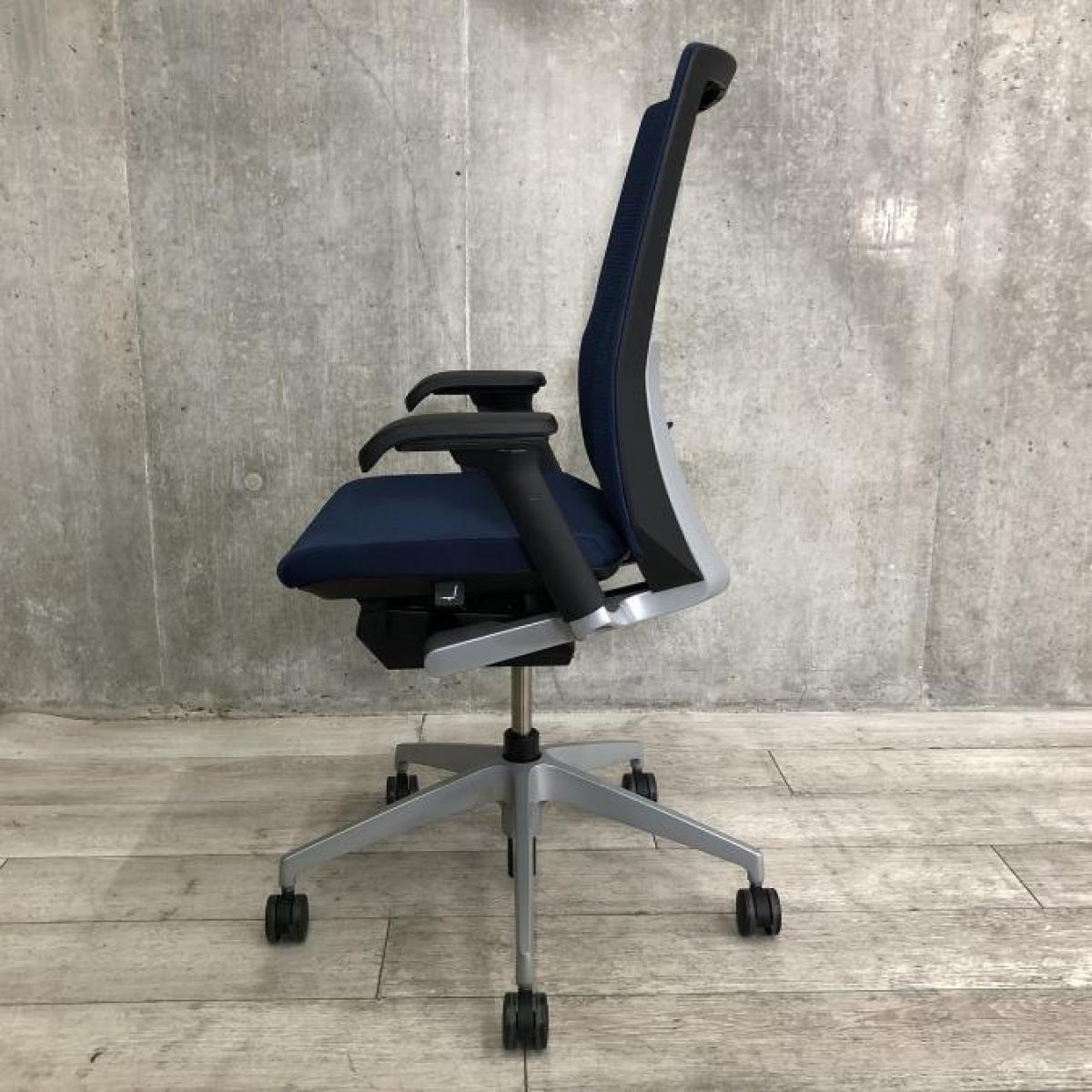 中古】ヴェントチェア イトーキ/ITOKI 肘付ハイバックチェア 616669
