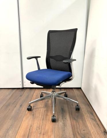 【中古】フォスターチェア  コクヨ（KOKUYO） 肘付ハイバックチェア