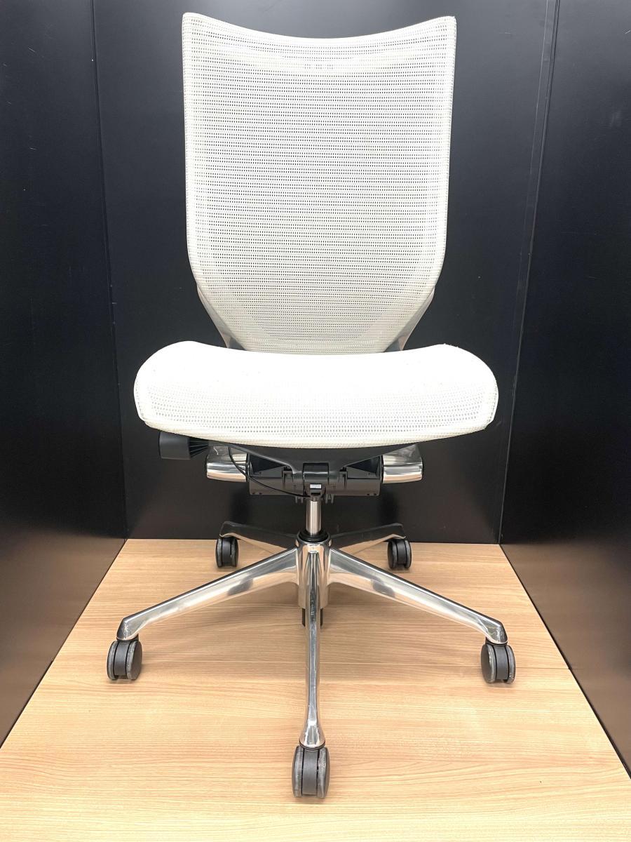 中古】バロンチェア オカムラ/okamura 肘無ハイバックチェア 616784