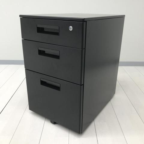 【中古】その他シリーズ OC-SW-3-BK その他メーカー ワゴン3段