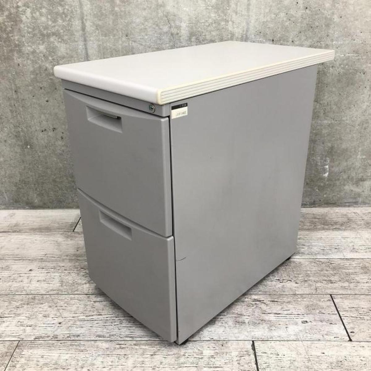 中古】CZシリーズ CZN-047LB-TE イトーキ/ITOKI 脇机2段 616821 - 中古