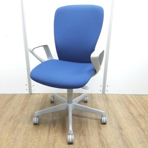 【中古】スラート  オカムラ（okamura） 肘付ハイバックチェア