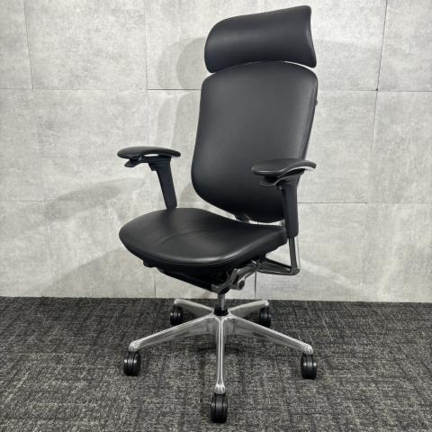 【中古】コンテッサ セコンダ CC87BR P676 オカムラ（okamura） 肘付ハイバックチェア