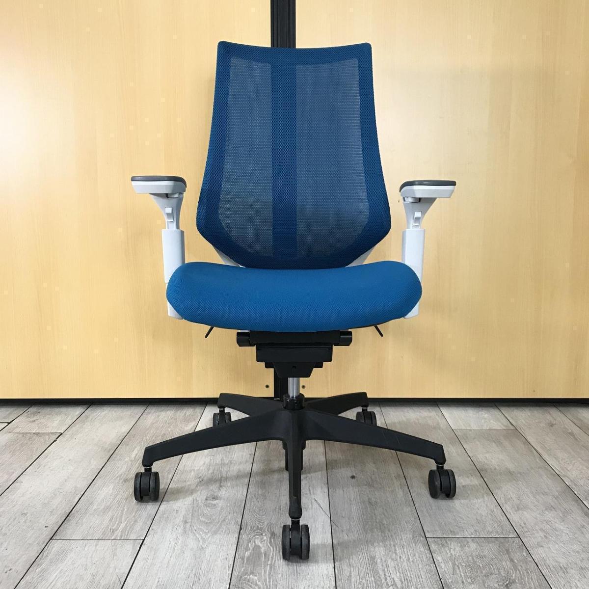 中古】デュオラ メッシュ CRS-G3000E1N コクヨ/KOKUYO 肘付ハイバック