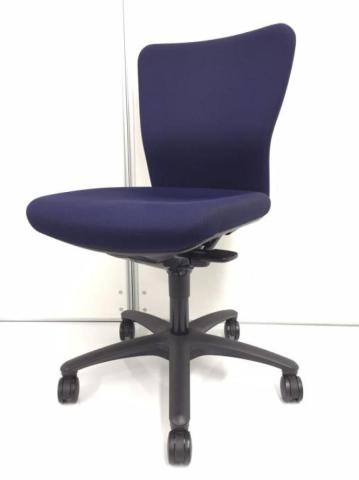 【中古】カロッツァチェア CK33ZR-FS19 オカムラ（okamura） 肘無ローバックチェア
