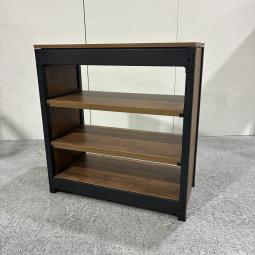 【1台限定！】オカムラ　ブリオ　ブラックと木目の組み合わせがオシャレなラックです！