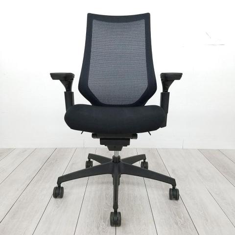 【中古】デュオラ メッシュ  コクヨ（KOKUYO） 肘付ハイバックチェア