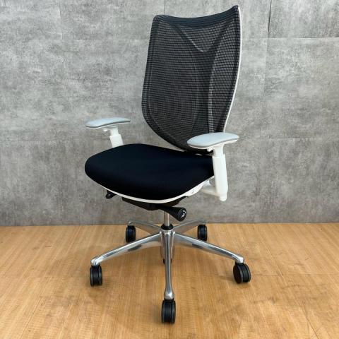 【中古】サブリナ  オカムラ（okamura） 肘付ハイバックチェア