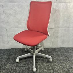 【在庫入替セール】【中古】オカムラ「フルーエント」チェアを特別価格でご提供！レッドカラーが映える肘無ハイバック仕様で、オフィスのデスクワークやワークスペースにおすすめ！ロット商品につき複数脚を揃えたい方にもおすすめです！/福岡で中古オフィス家具、オフィスチェアをお探しならオフィスバスターズ福岡博多店へお気軽にお問い合わせください！　#在庫入替セール　#オフィスチェア　#肘無ハイバック　#中古オカムラ　#フルーエン