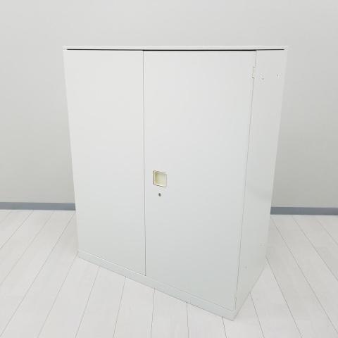 【中古】レクトライン  オカムラ（okamura） ローキャビネット／両開き