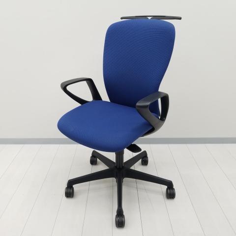 【中古】スラート  オカムラ（okamura） 肘付ハイバックチェア