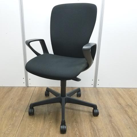 【中古】スラート  オカムラ（okamura） 肘付ハイバックチェア