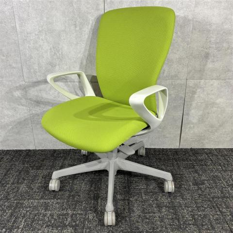 【中古】スラート  オカムラ（okamura） 肘付ハイバックチェア