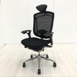 【在庫入替セール品!】人間工学に基づいた最高級クラスチェア入荷!通気性抜群のオールメッシュ仕様!大人気のヘッドレスト付き!
■オカムラ/コンテッサ/ブラック 可動肘 エルゴノミクス