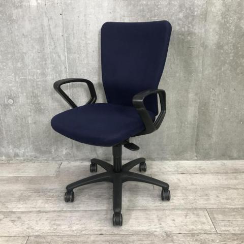 【中古】カロッツァチェア CK45ZR  FS19 オカムラ（okamura） 肘付ハイバックチェア
