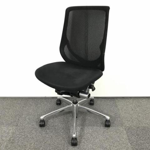 【中古】ゼファー（メッシュ） CY95ZT-FHS0 オカムラ（okamura） 肘無ハイバックチェア