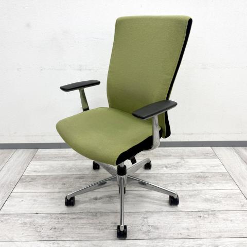 【中古】プント CRS-G2422F6 コクヨ（KOKUYO） 肘付ハイバックチェア