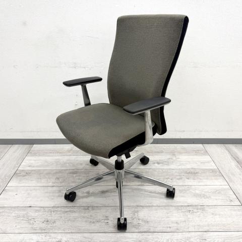 【中古】プント CRS-G2422F6 コクヨ（KOKUYO） 肘付ハイバックチェア