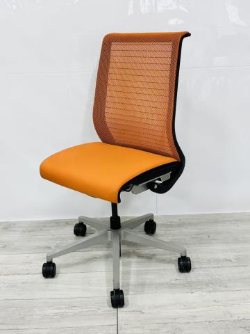 【中古】シンクチェア（旧モデル）  Steelcase（スチールケース） 肘無ハイバックチェア