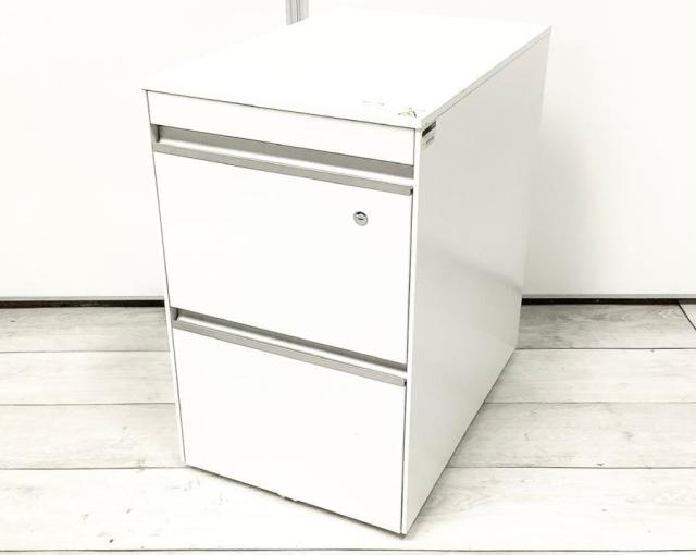 【中古】インクルード JF-046MPCB-W9 イトーキ（ITOKI） ワゴン3段