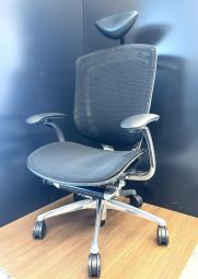 輝く！ポリッシュフレーム！　コンテッサ（Contessa）　The King of Chair　座面クッションタイプ　
■オカムラ/コンテッサ/ブラック