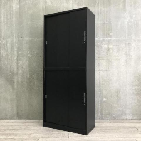 【中古】レクトライン 4B453Y ZK25 / 4B453Y ZK25 オカムラ（okamura） ハイキャビネット／引き違い＋引き違い