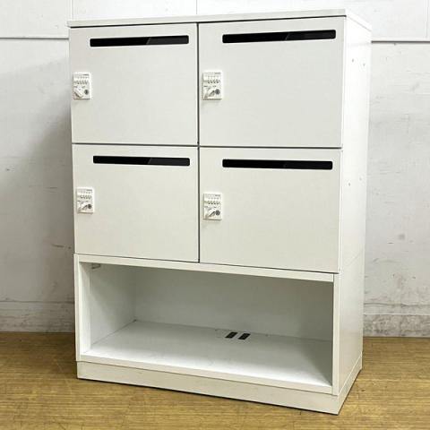 【中古】iNON  コクヨ（KOKUYO） 4人用パーソナルロッカー