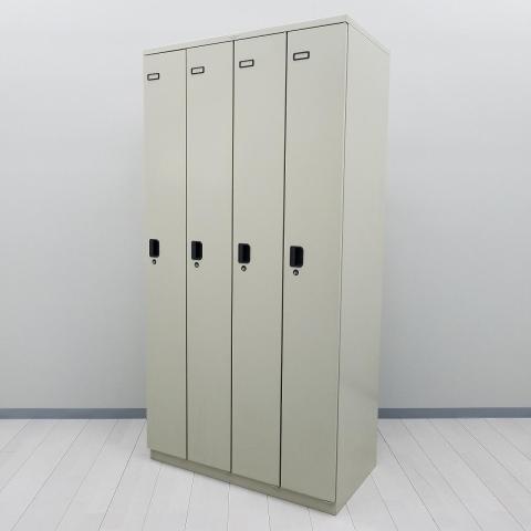 【中古】その他シリーズ No.74-L ライオン 4人用更衣ロッカー