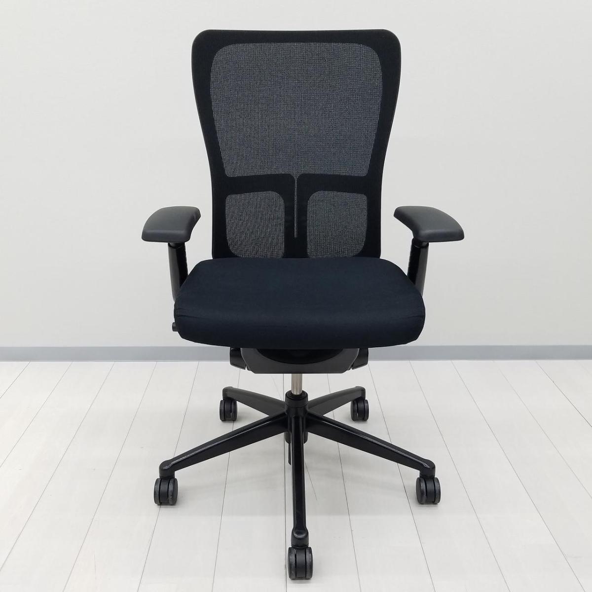 中古】ゾディーチェア HAWORTH/ヘイワース 肘付ハイバックチェア