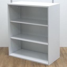 よく使う資料やカタログ等の収納にオススメ！扉がないので出し入れしやすいオープンキャビネット！
■内田洋行/BEストレージ/ホワイト　ローキャビネット　オープン書庫　ベース無し/天板無し