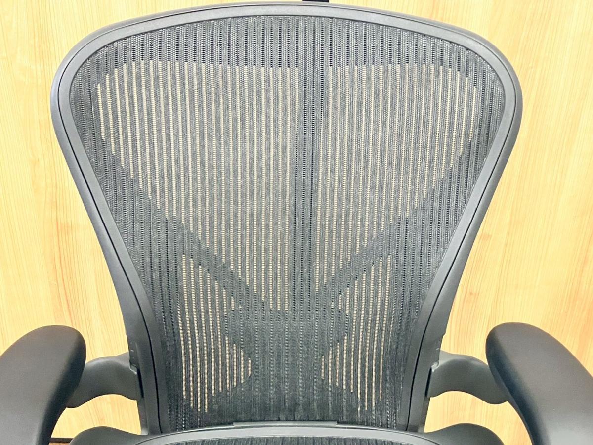 中古】アーロンチェア Herman Miller/ハーマンミラー 肘付ハイバック