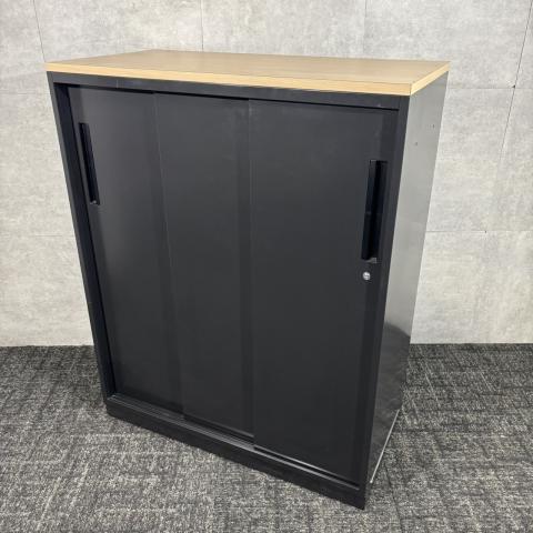 【残1】ウチダ スチール製 天板付き キャビネット 書庫 ウチダ（UCHIDA) 書庫(キャビネット) 一覧 - 中古オフィス家具なら
