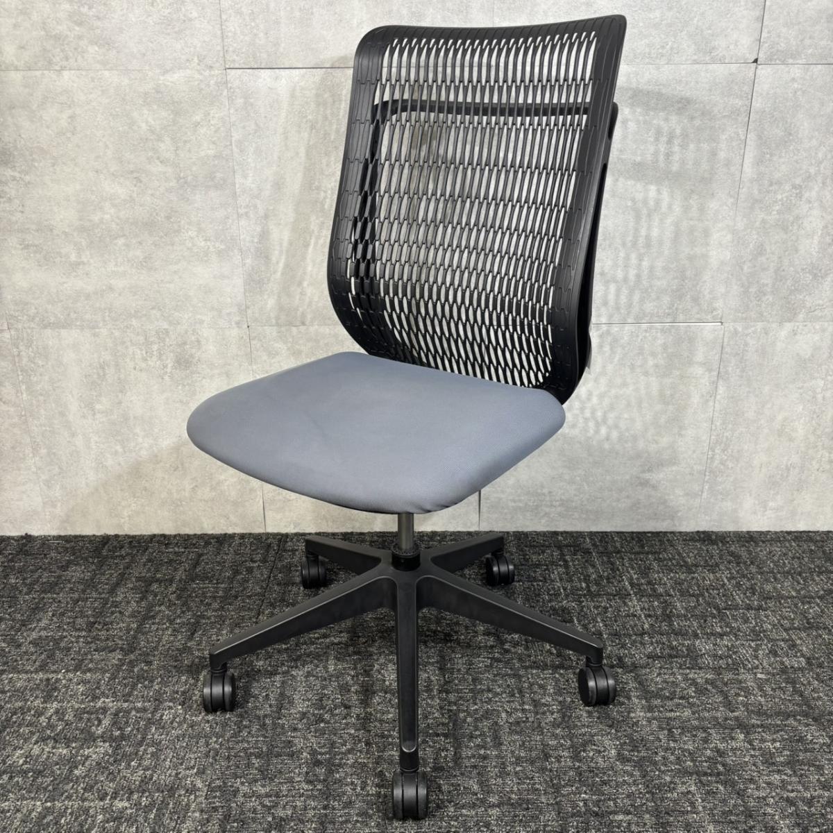 【中古】TOKYO TAPER チェア 中古】AJチェア ウチダ/UCHIDA 肘無ハイバックチェア 618115 - 中古