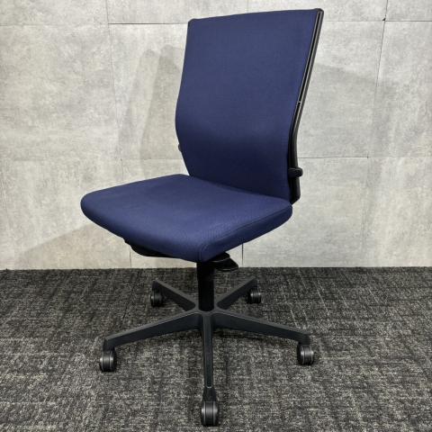 【中古】エスクード C435ZR FFW4 オカムラ（okamura） 肘無ハイバックチェア