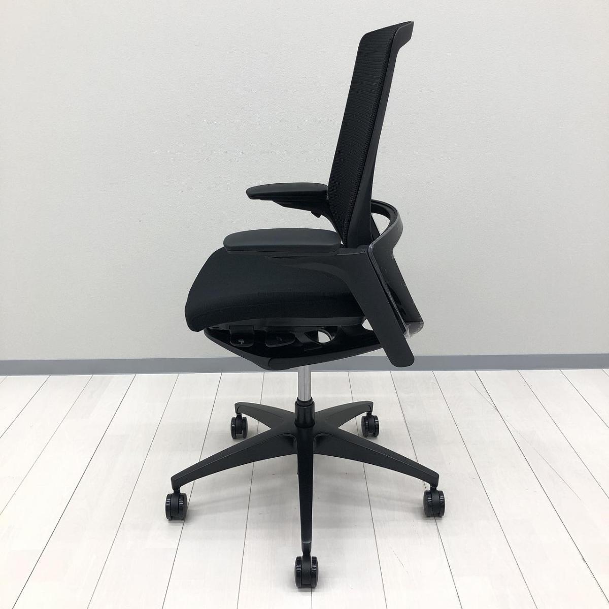 中古】フィノラ オカムラ/okamura 肘付ハイバックチェア 618198 - 中古