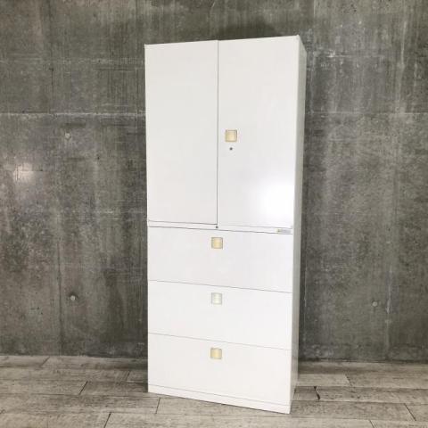 【中古】レクトライン  オカムラ（okamura） ハイキャビネット／その他