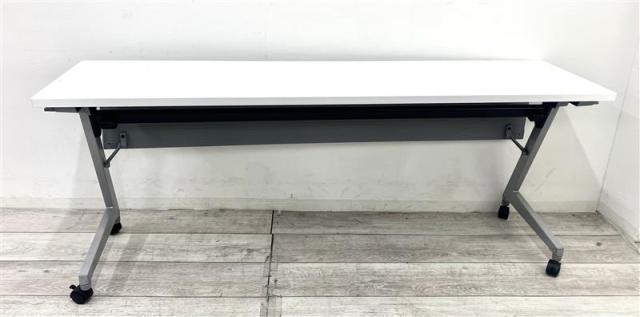 【中古】フラプター 81F2AA MG99 オカムラ（okamura） スタックテーブル(長机/折りたたみ/会議用)