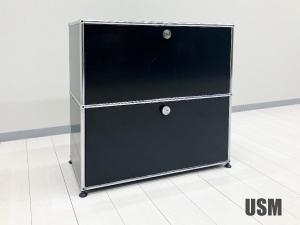 USMハラー　1連2段キャビネット　グラファイトブラック　D350　DDEX