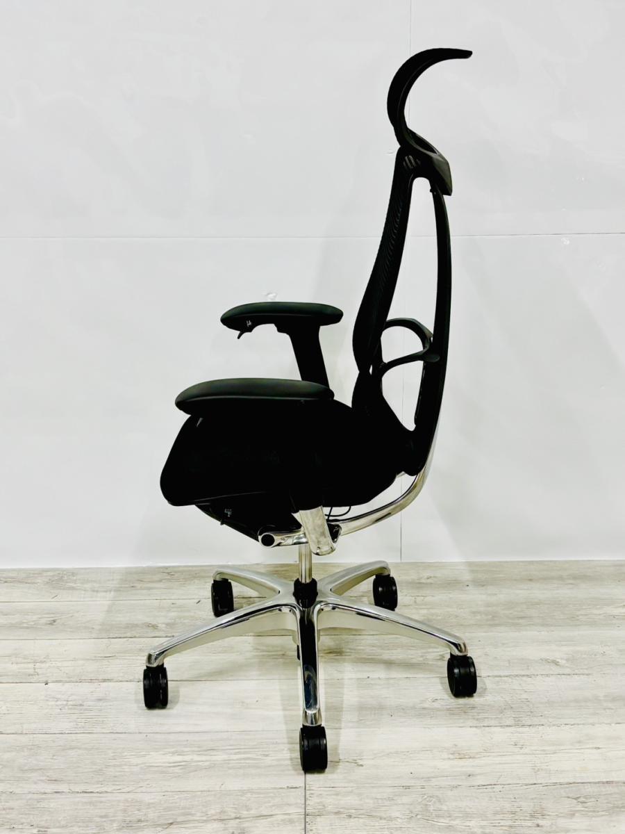 中古】サブリナ オカムラ/okamura 肘付ハイバックチェア 618304 - 中古