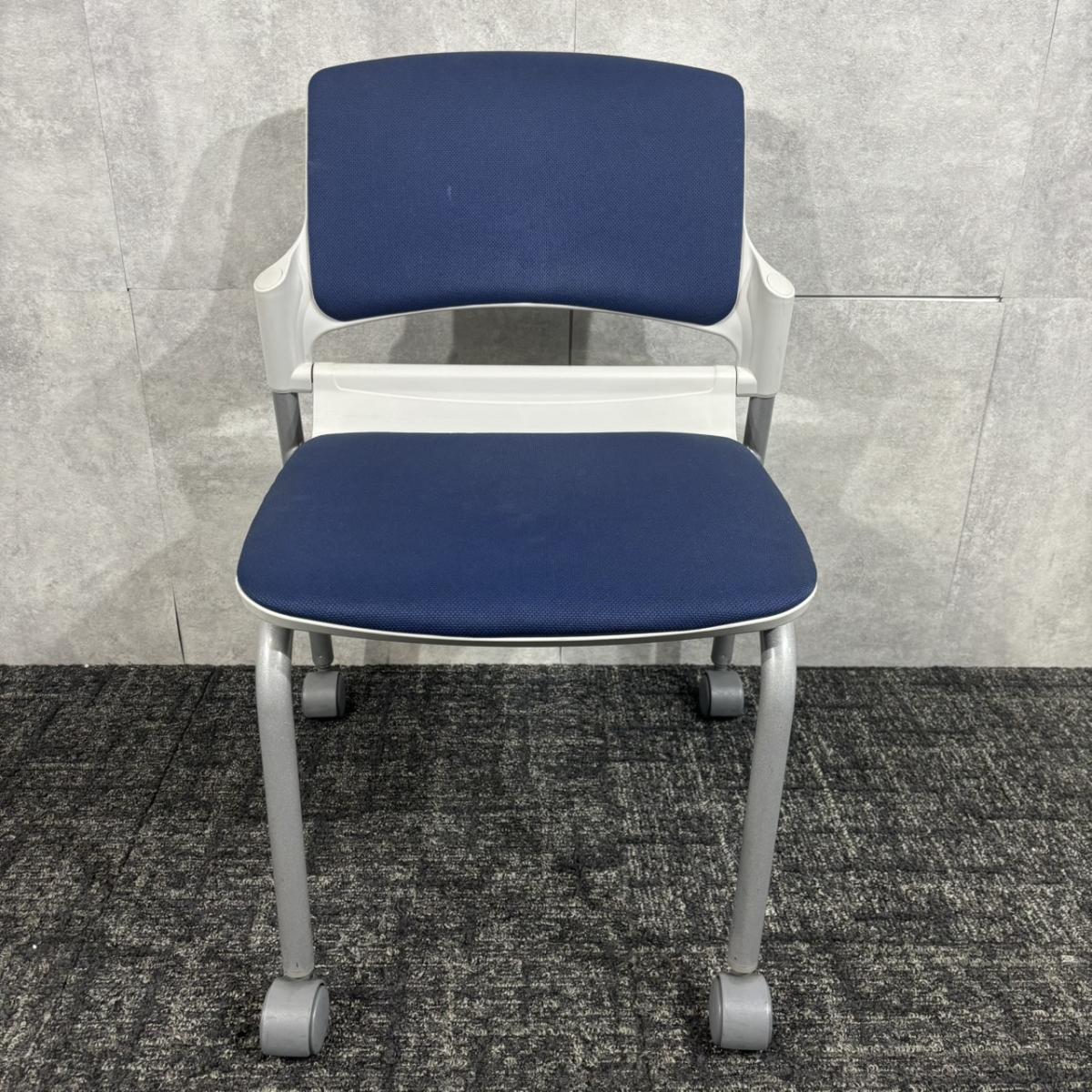 中古】MF-180シリーズ ウチダ/UCHIDA スタッキングチェア 618387