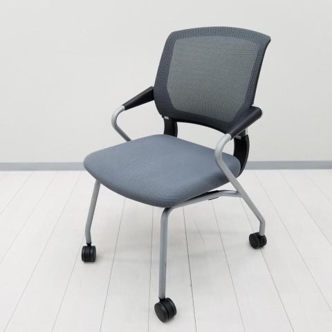 【中古】サテリテチェア CK-791C コクヨ（KOKUYO） ネスティングチェア