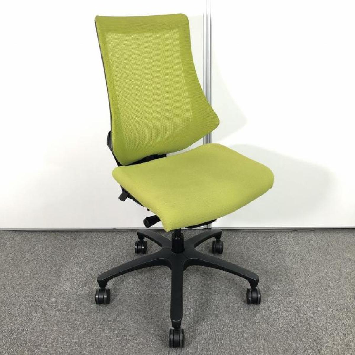 中古】エフメッシュ イトーキ/ITOKI 肘無ハイバックチェア 618494