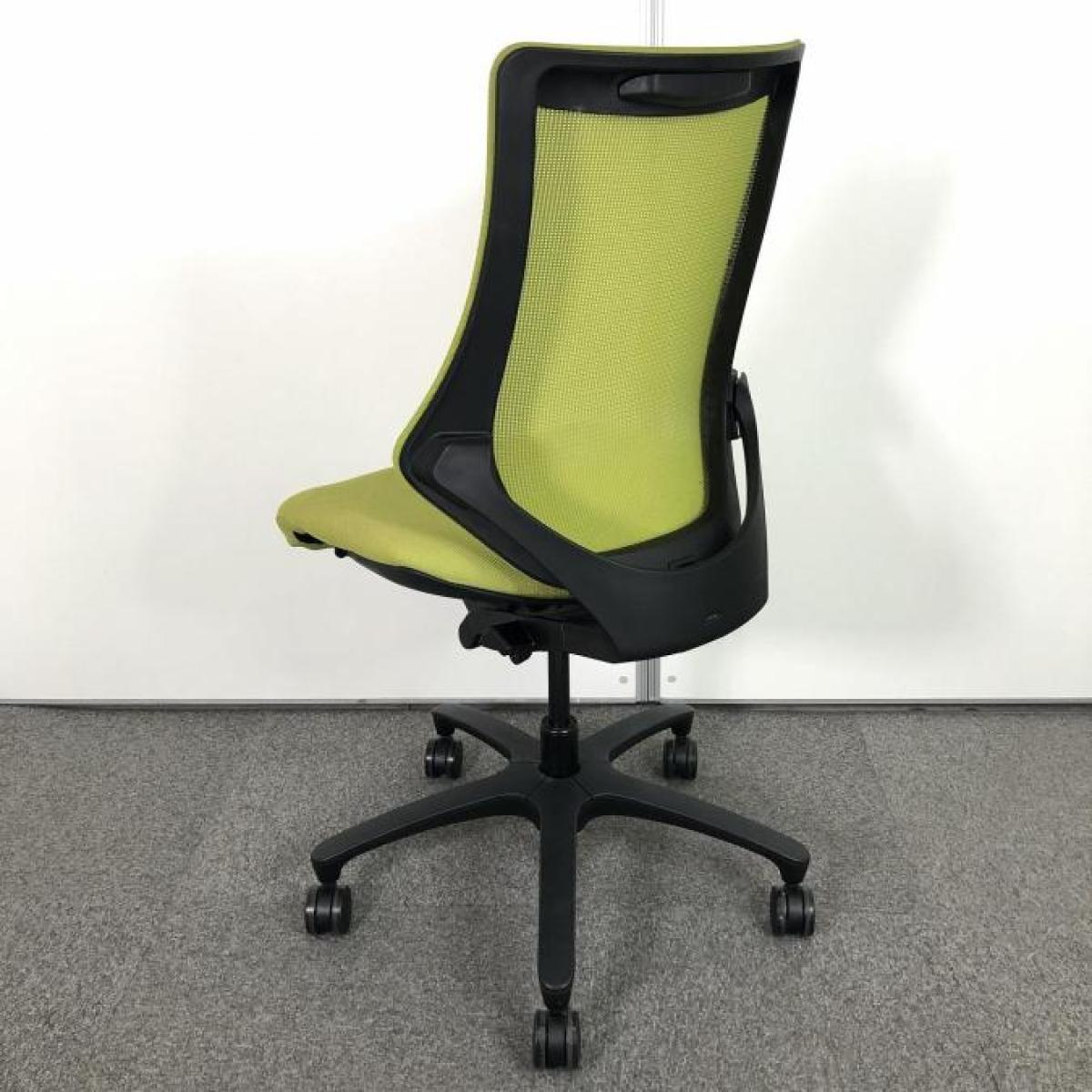 中古】エフメッシュ イトーキ/ITOKI 肘無ハイバックチェア 618495