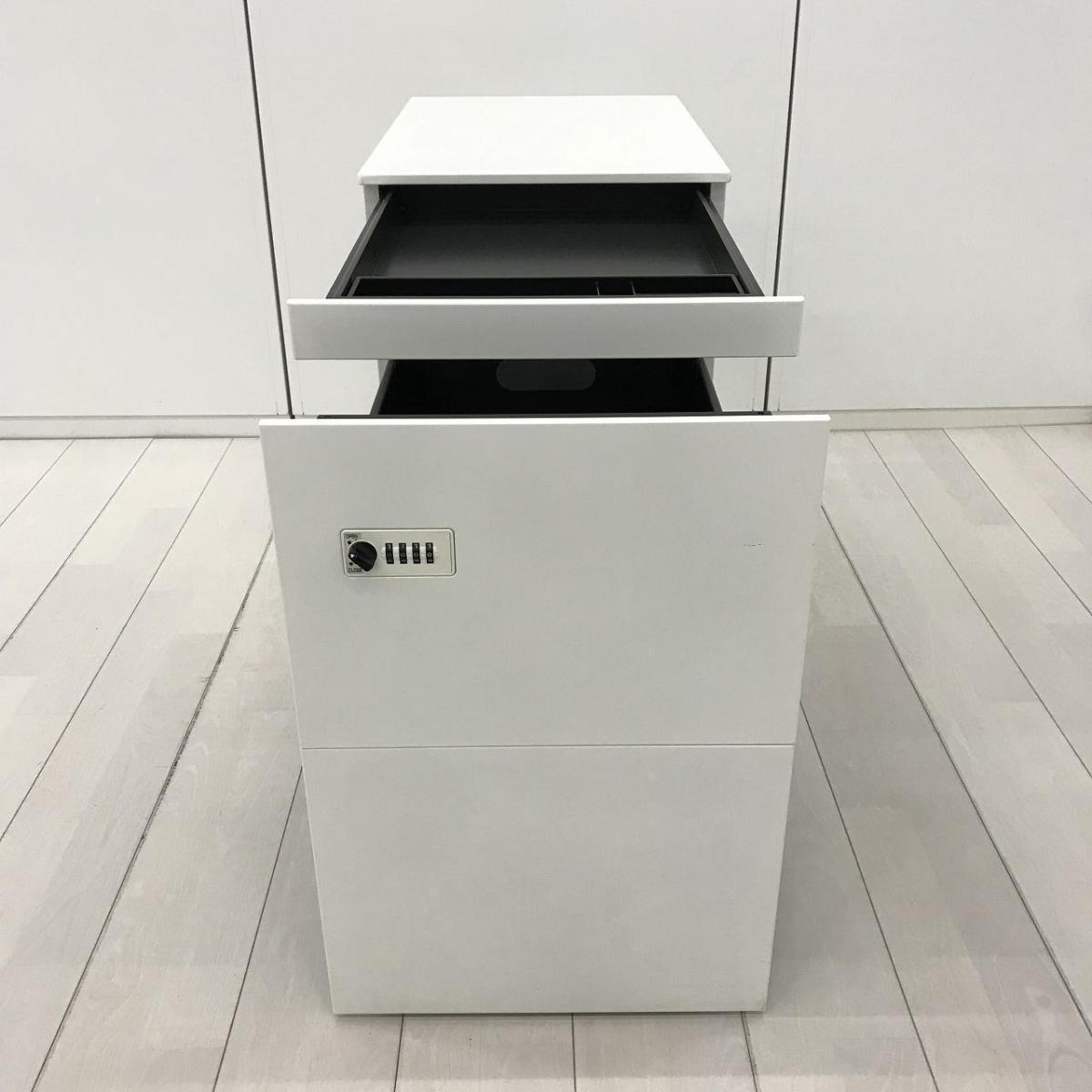 中古】プロユニット DN31CB Z975 オカムラ/okamura ワゴン3段 618514