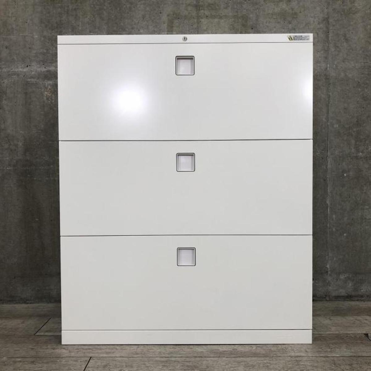 中古】レクトライン 4BG3ZC ZA75 オカムラ/okamura ローキャビネット