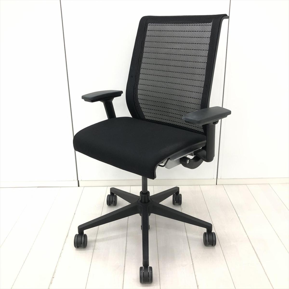 中古】シンクチェア（旧モデル） Steelcase/スチールケース 肘付